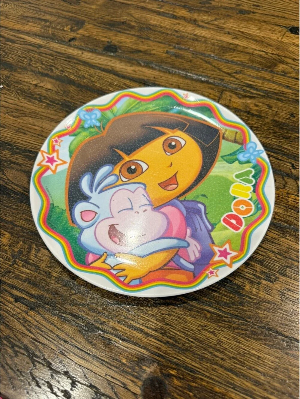 Dora the Explorer Melamine Dinnerware Set - Plate and Bowl